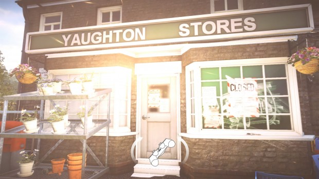 Das Controller-Symbol am Bildschirmrand zeigt, wie wir das Gamepad halten müssen. (Screenshot: Golem.de)